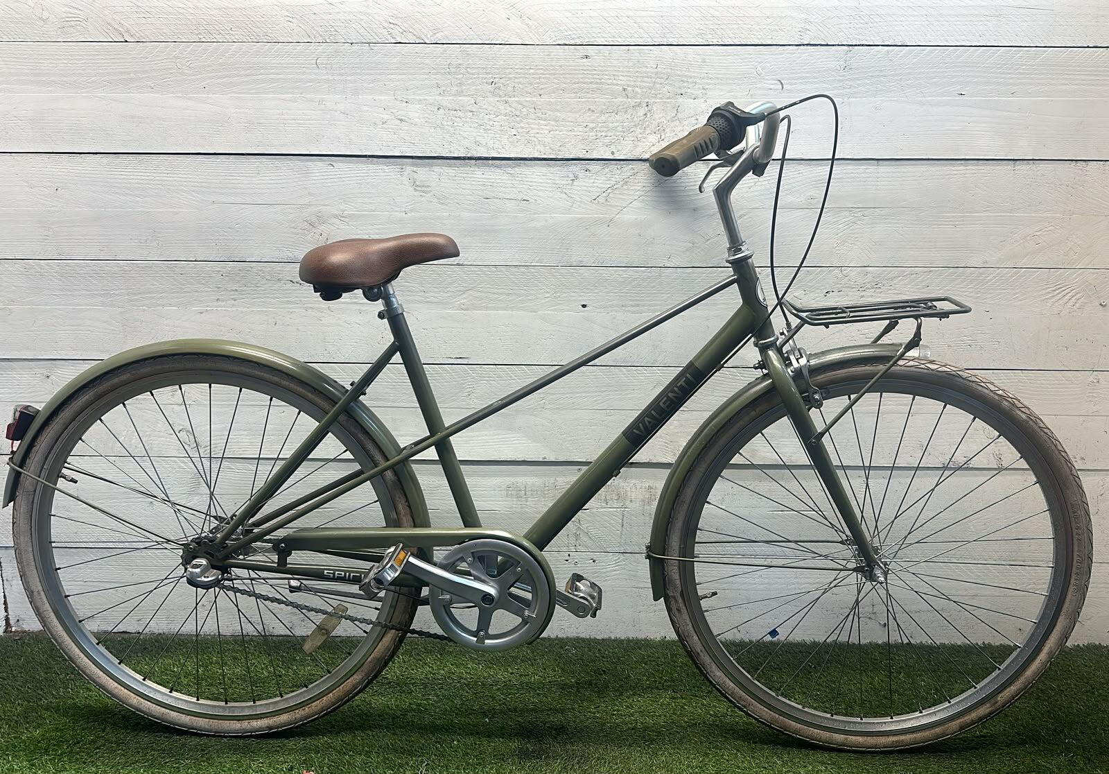 Spirit transport city bike, green