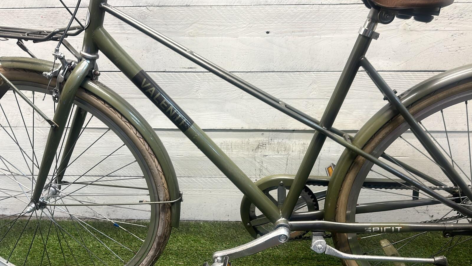Spirit transport city bike, green (4)