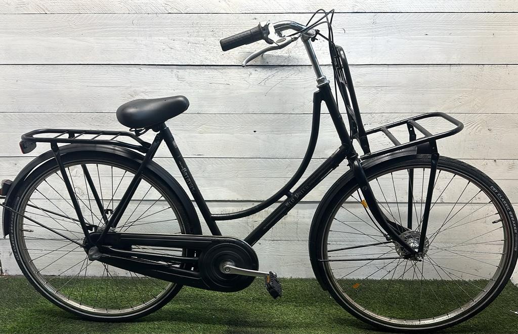 Batavus transport city bike, black