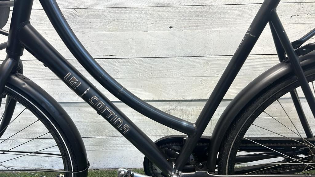 Cortina transport city bike, black (4)