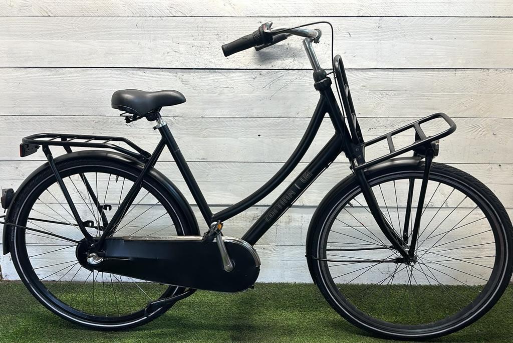 Cortina transport city bike, black