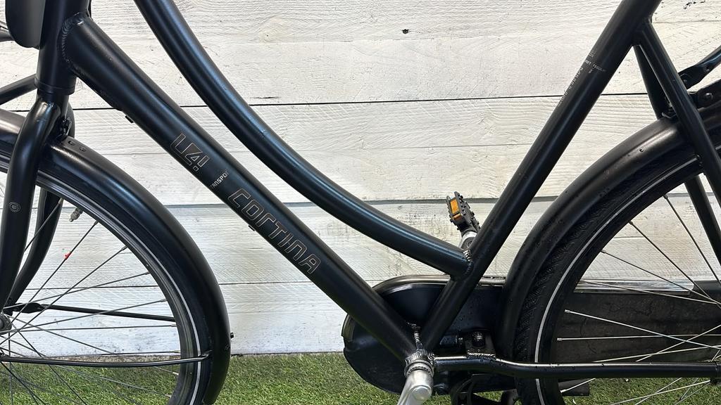 Cortina transport city bike, black (4)