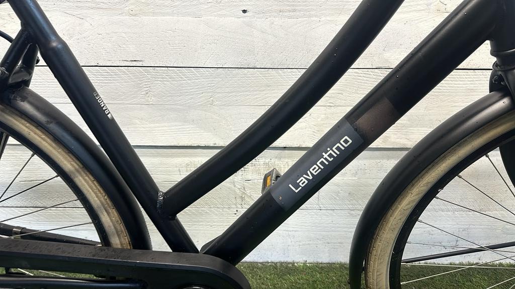 Laventino transport city bike, black (3)