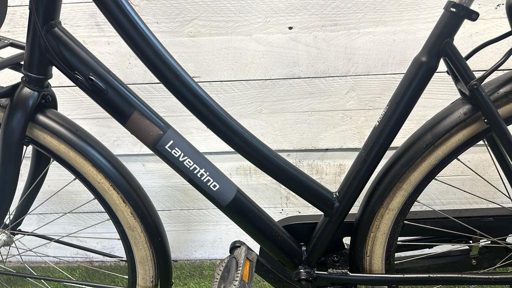 Laventino transport city bike, black (4)