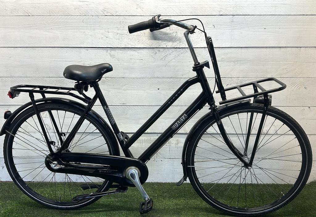 Sparta transport city bike, black