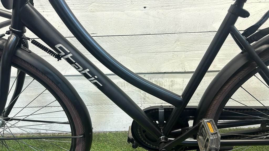 Transport city bike, black (4)