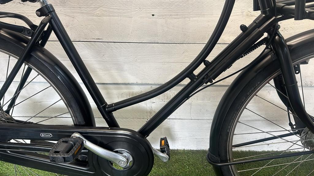 Azor transport city bike, black (3)