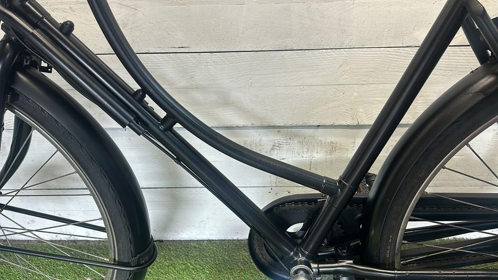 Azor transport city bike, black (4)