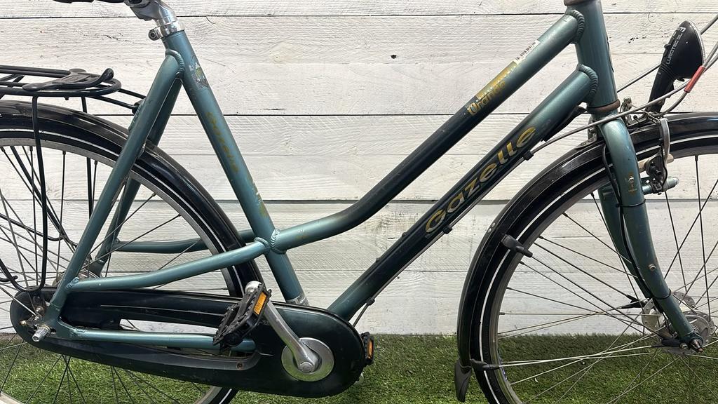 Gazelle city bike, orange (3)