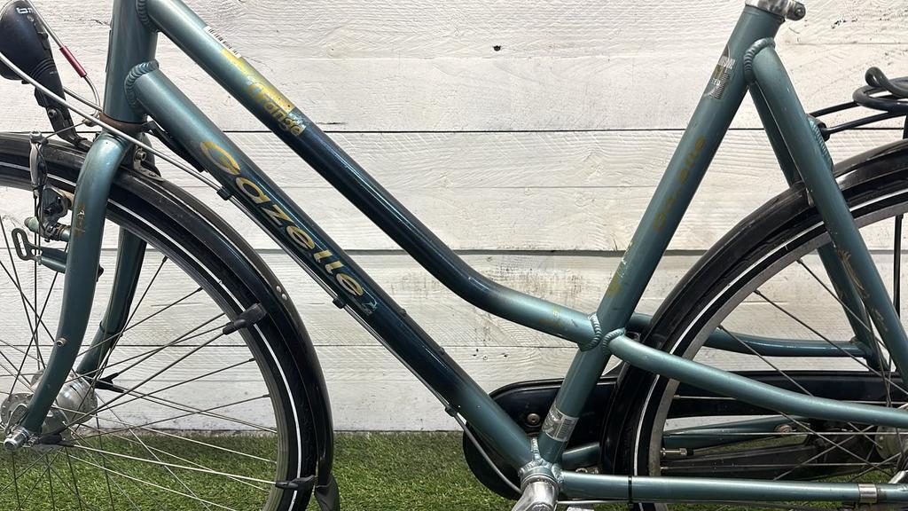 Gazelle city bike, orange (4)