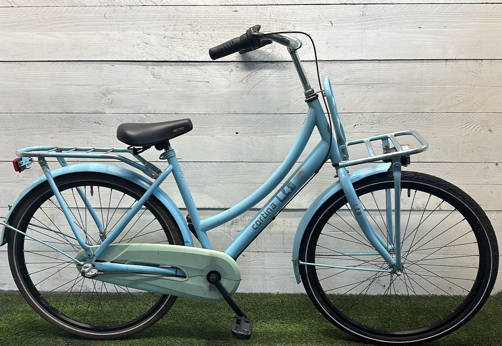 Cortina transport city bike, blue