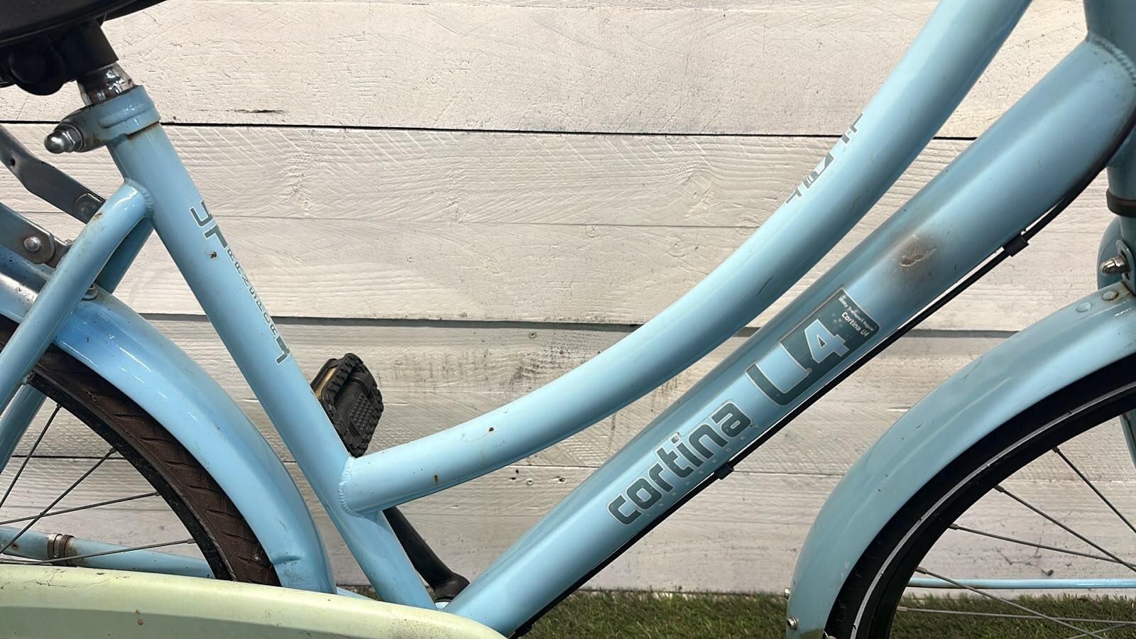 Cortina transport city bike, blue (3)