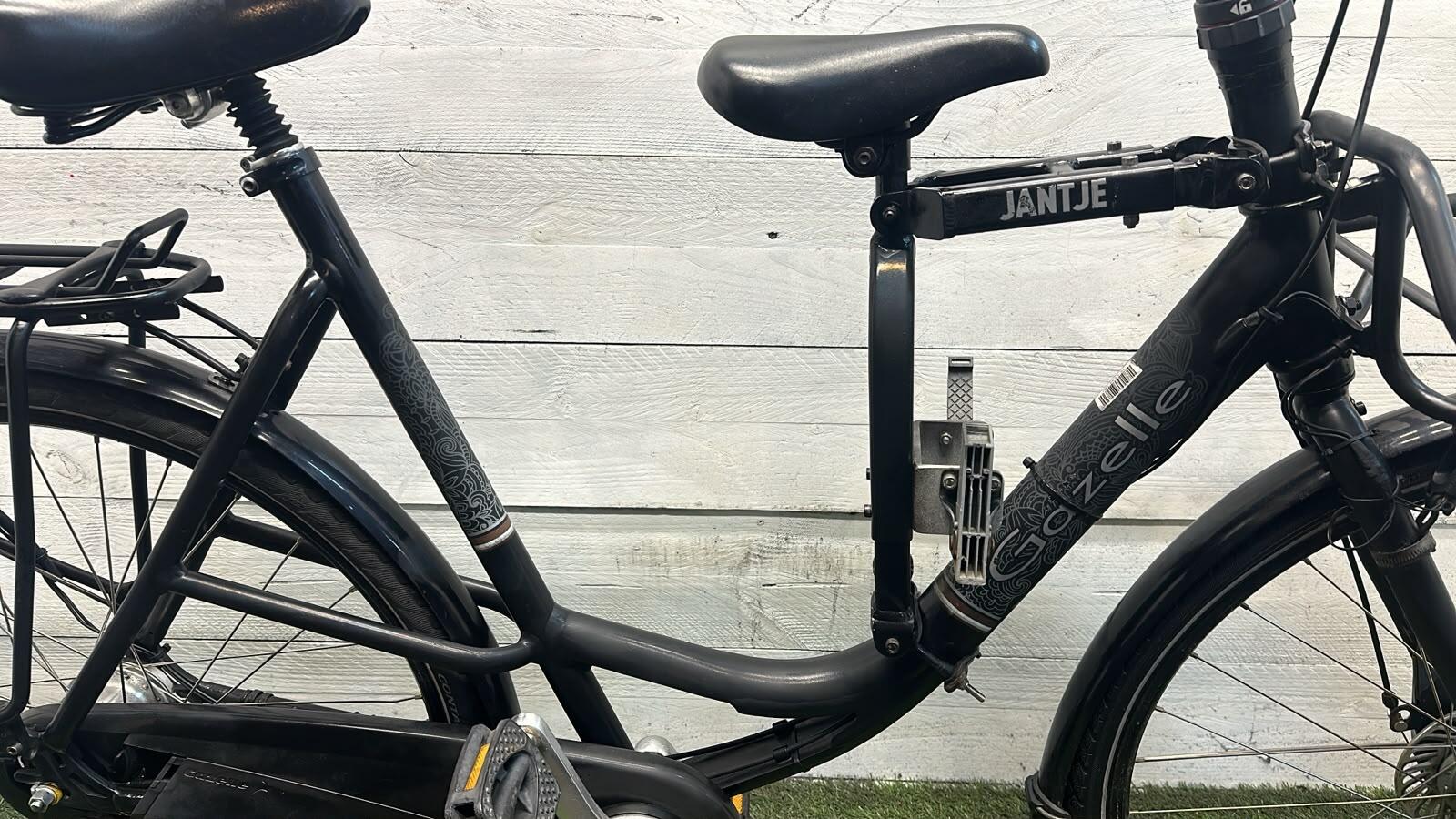Gazelle transport city bike, black (3)