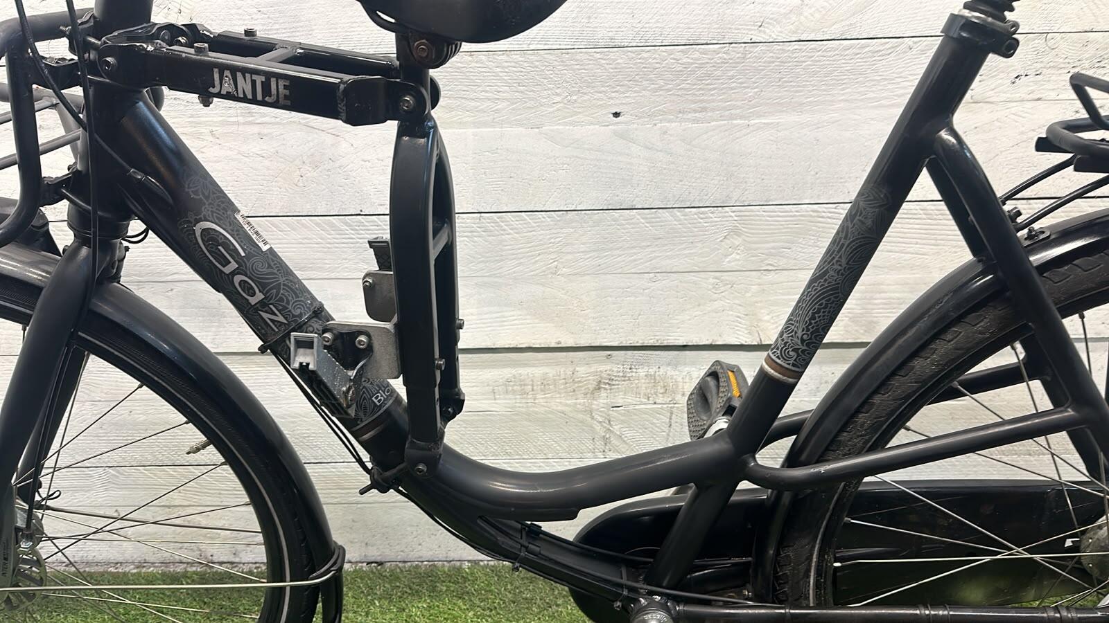 Gazelle transport city bike, black (4)