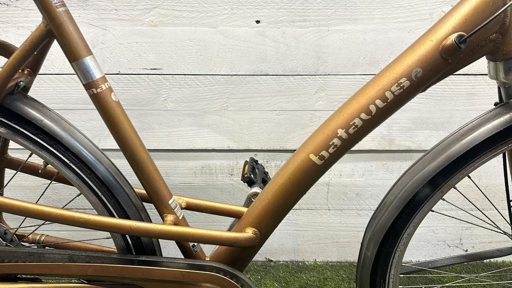 Batavus city bike, grey/metal (4)