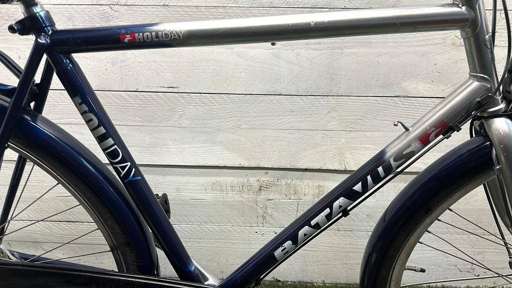 Batavus city bike, blue (4)
