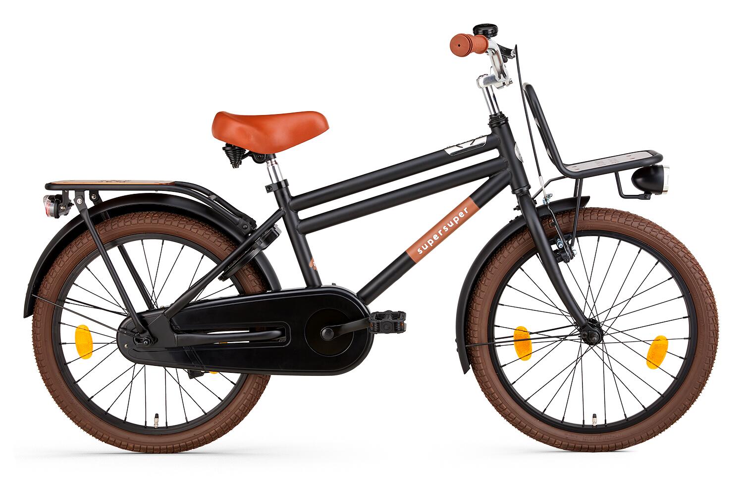 Cooper Bamboo 20 Boys Matt Black Mat Zwart