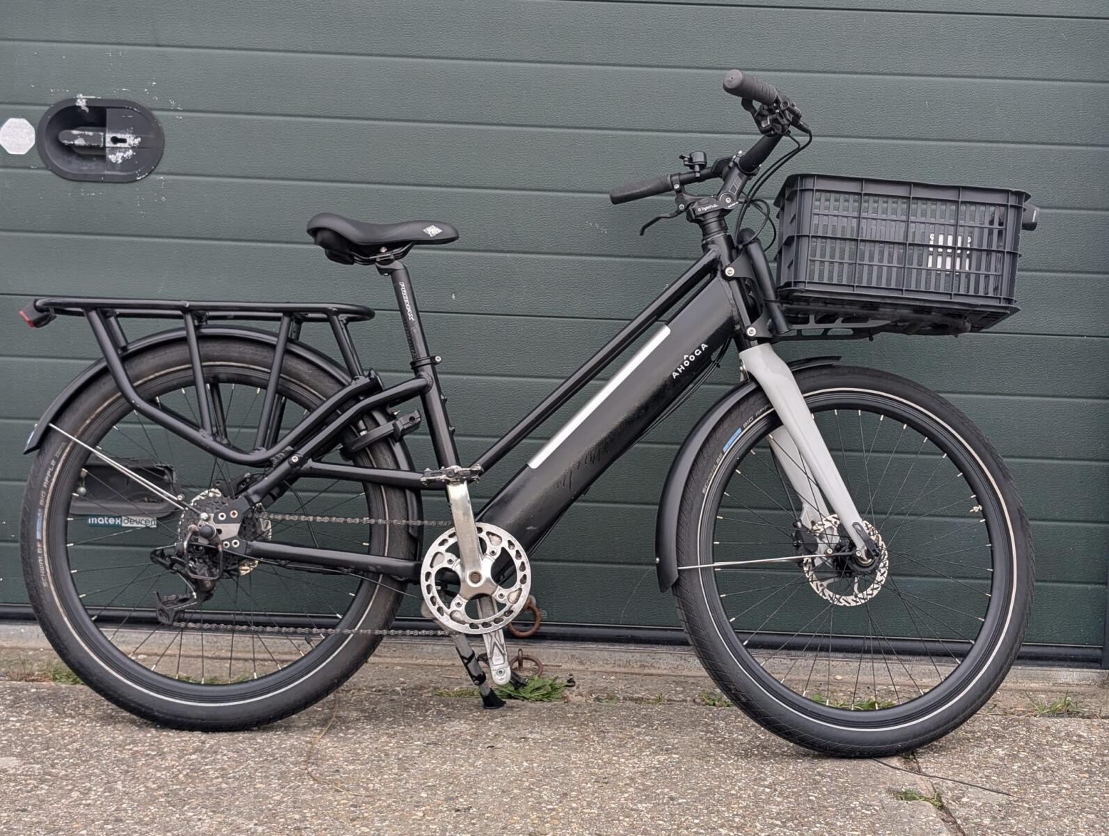 AHOOGA Modular Elektrische fiets.Transportfiets.26 inch