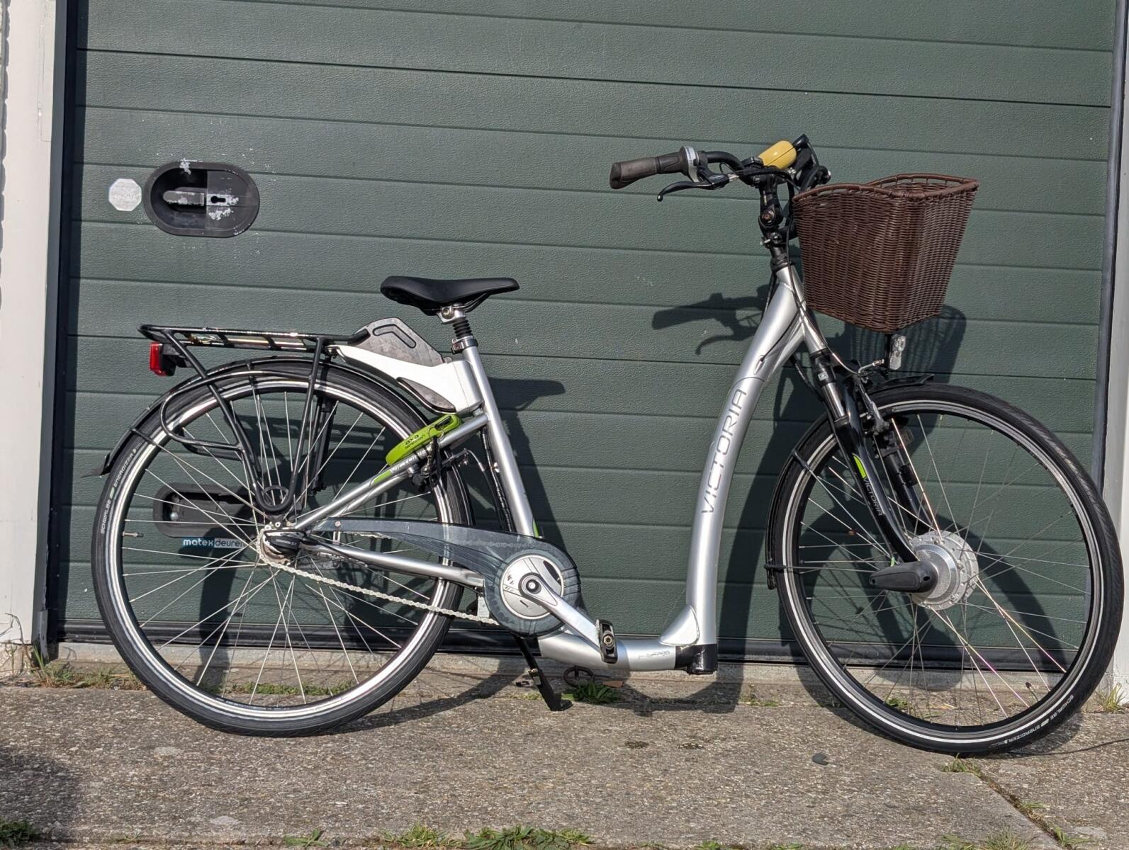 Victoria Oldenburg elektrische fiets,Lageinstap