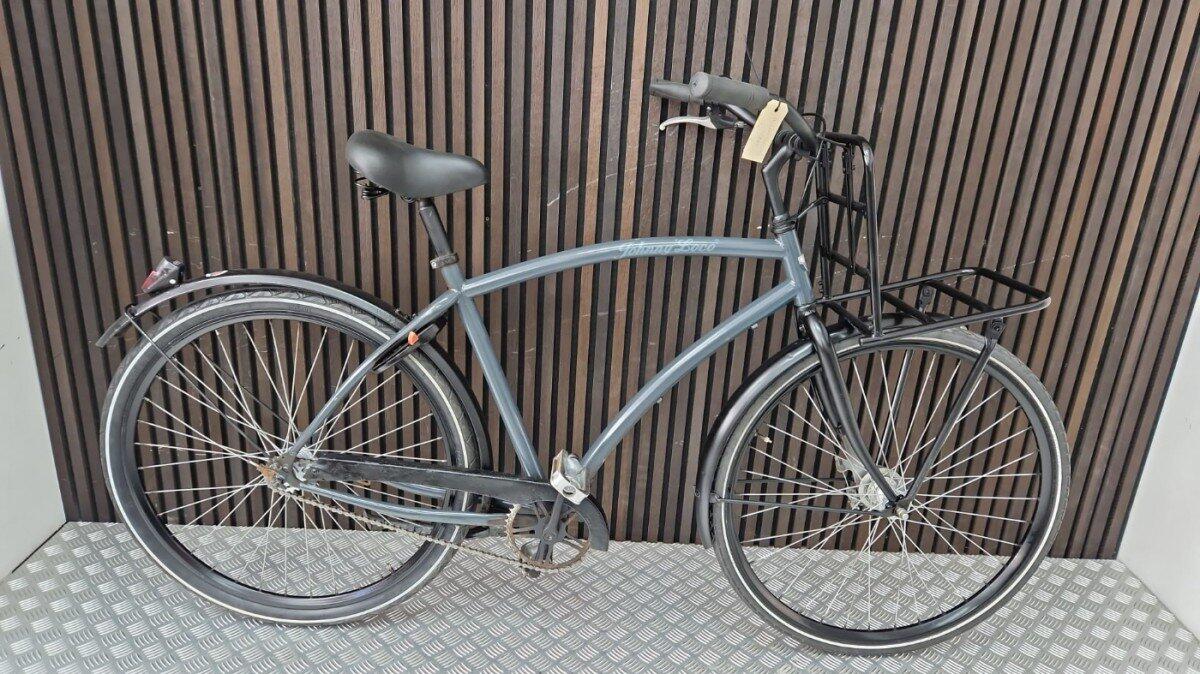 Johnny Loco transportfiets Heren grijs 56cm - F.86188