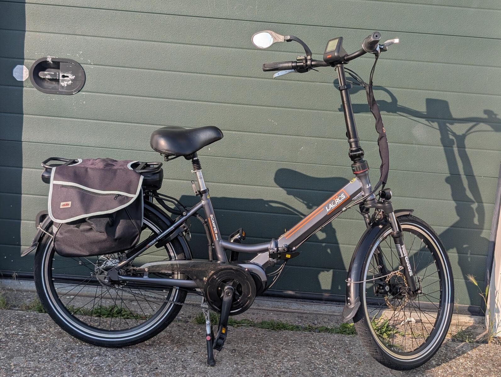 Lacros Scamper S600 XL Bafang Middenmotor Vouwfiets