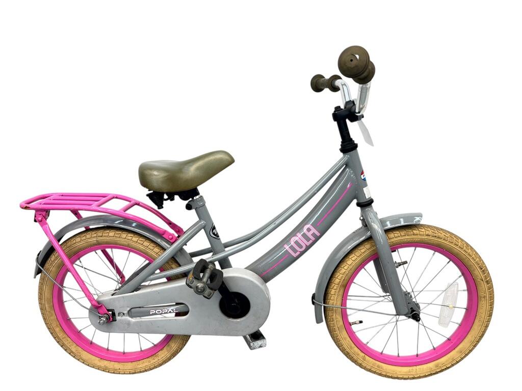 Popal city bike, grey/metal