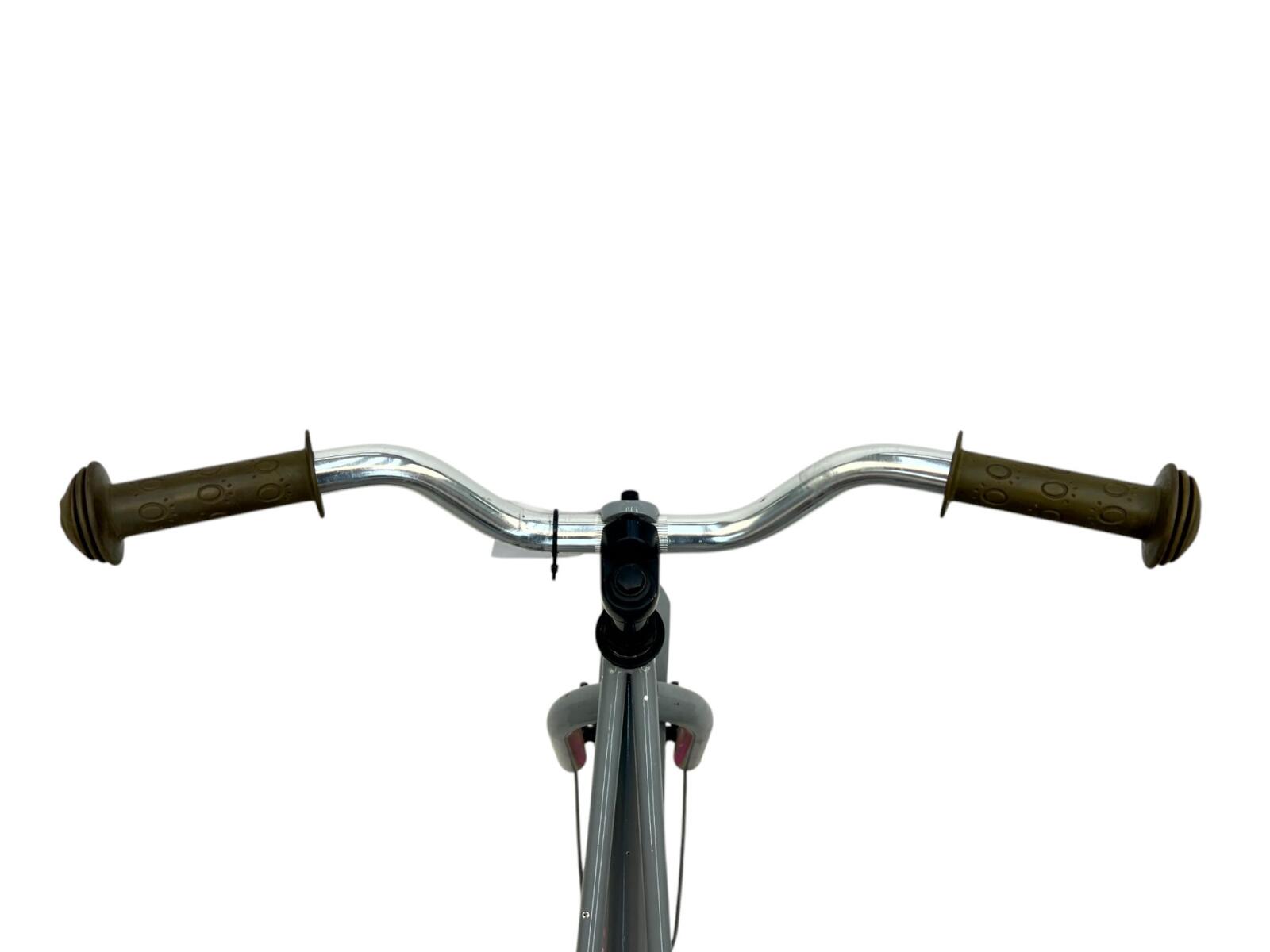 Popal city bike, grey/metal (3)