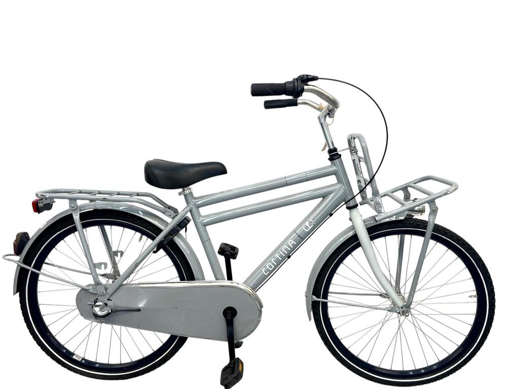 City bike, grey/metal