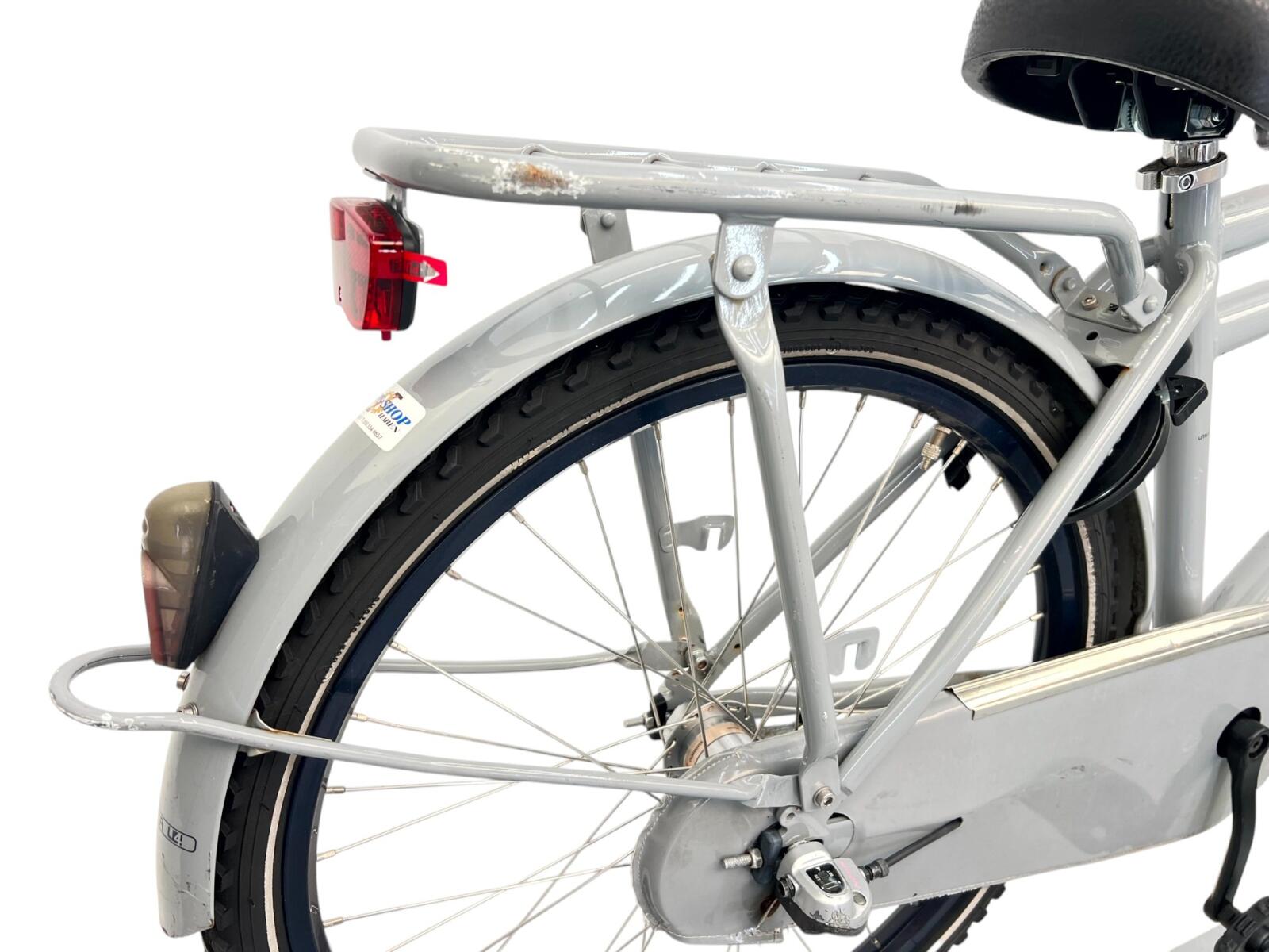 City bike, grey/metal (3)