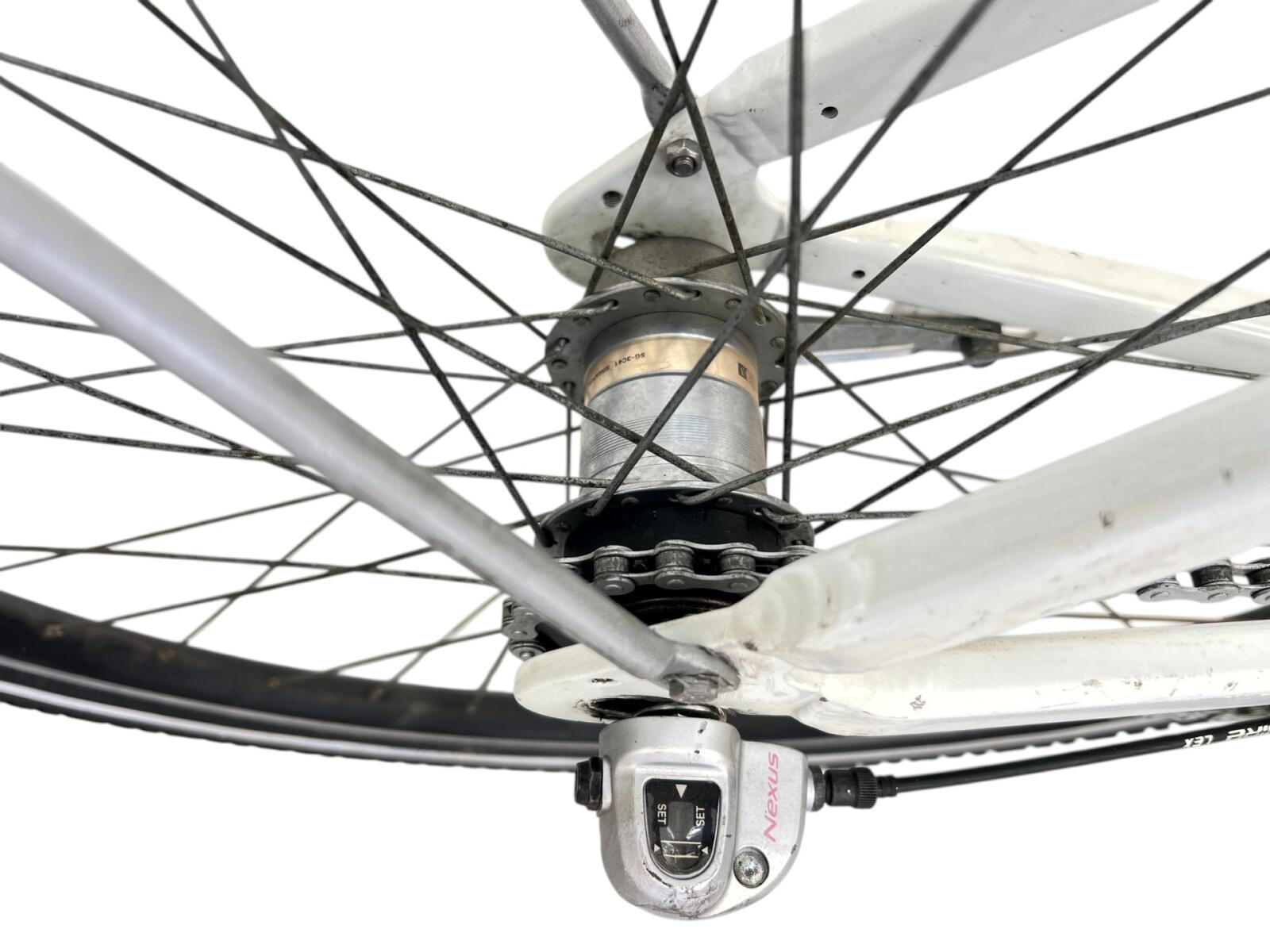 Alpina city bike, white (4)