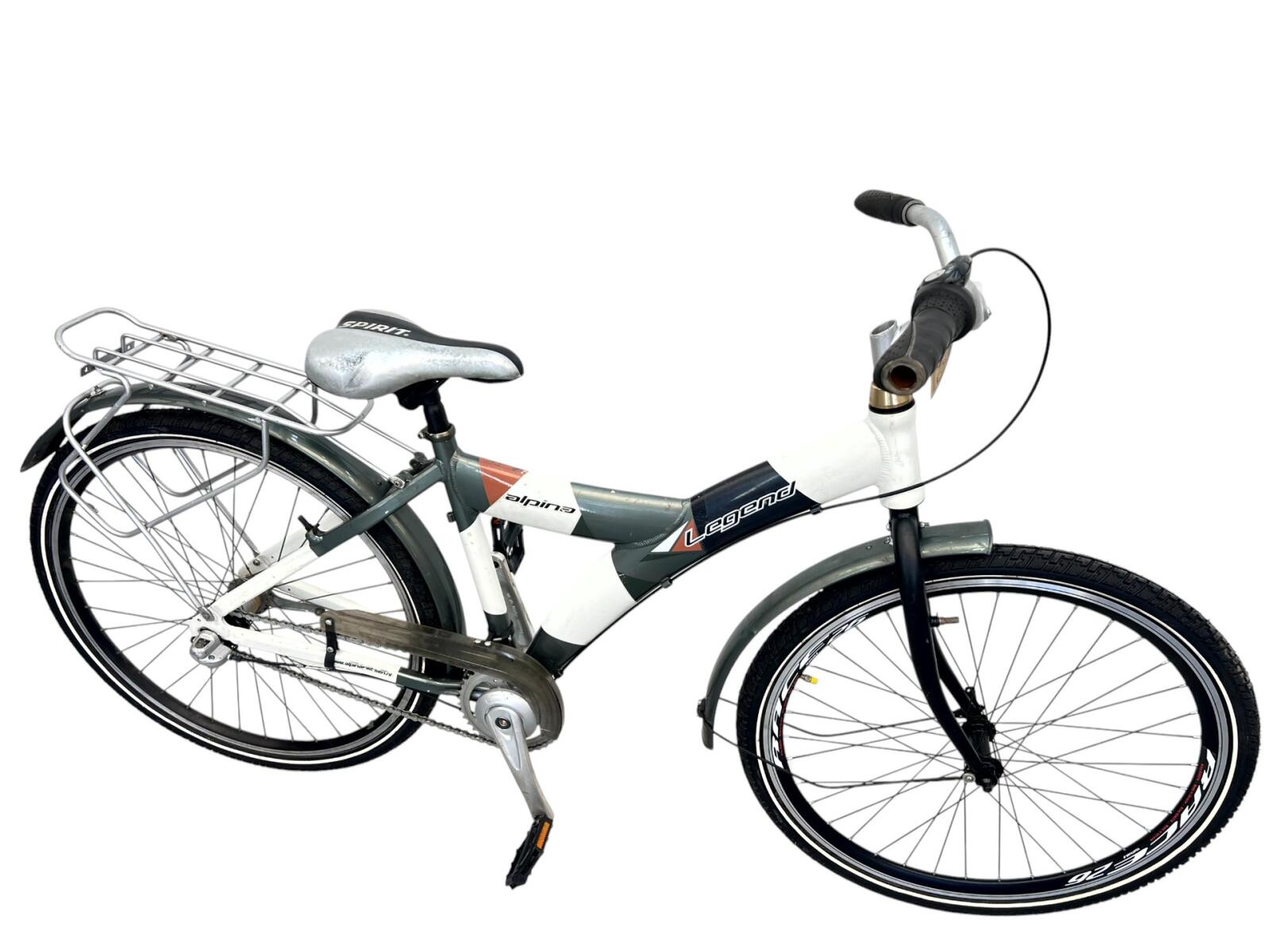 Alpina city bike, white (5)