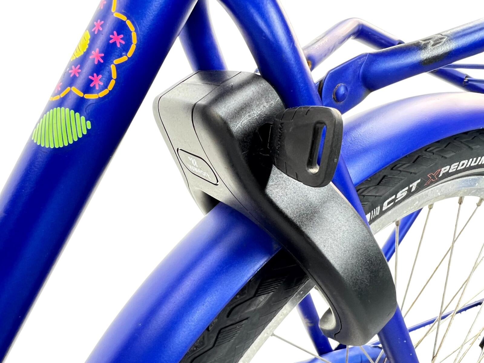 Cortina city bike, Shimano Nexus, blue (4)