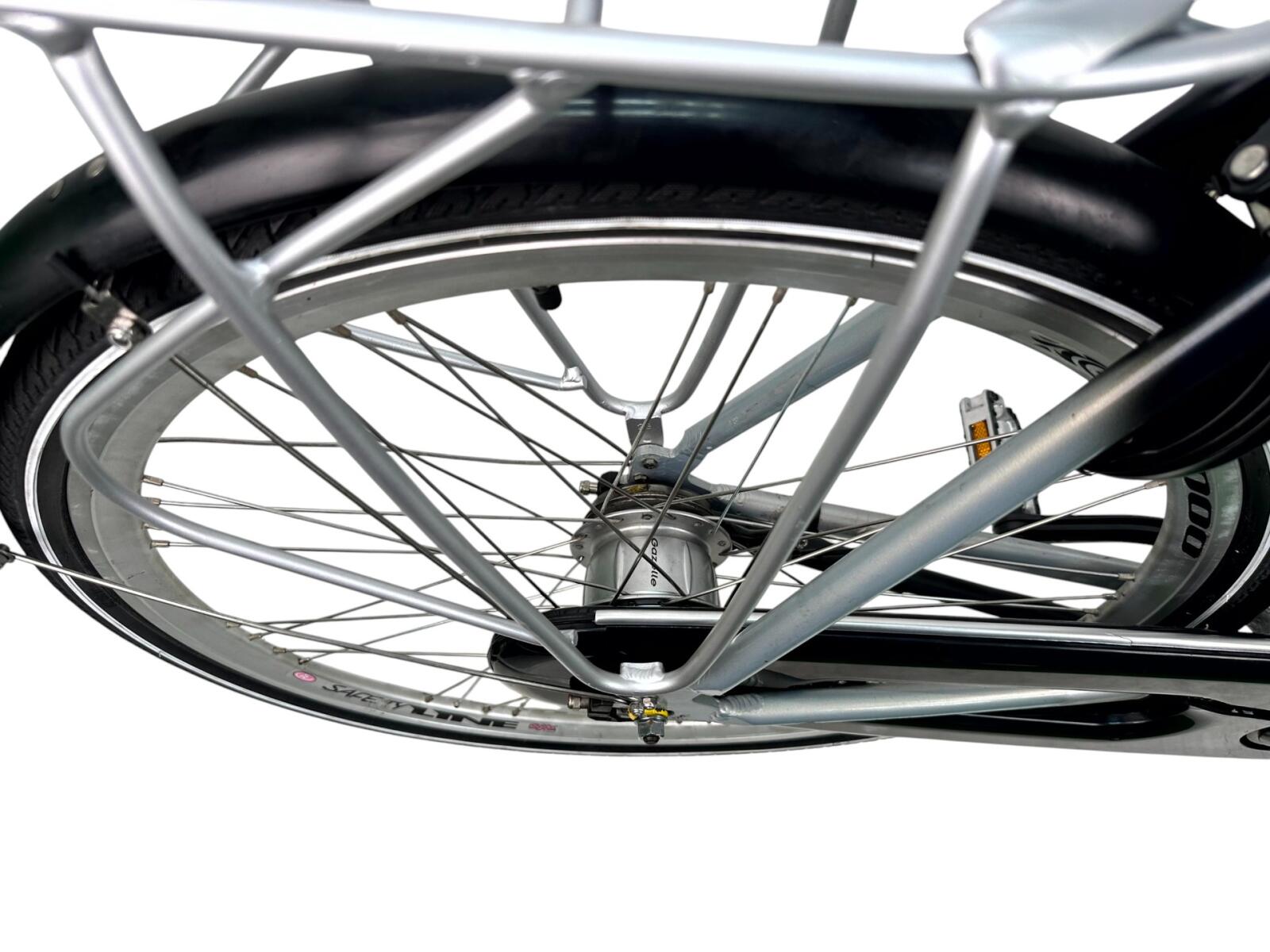 Gazelle city bike, Shimano Nexus, black (5)
