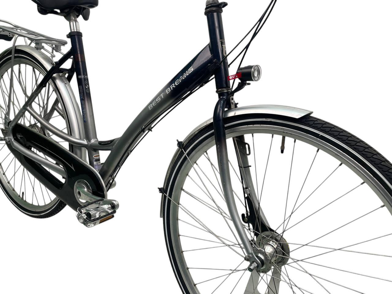Batavus city bike, Shimano Nexus, blue (5)