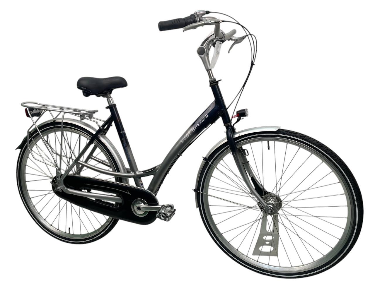 Batavus city bike, Shimano Nexus, blue (6)